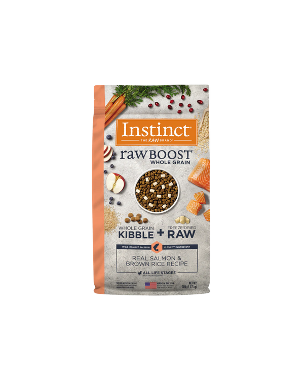 Instinct Raw Boost Salmón y Arroz Integral